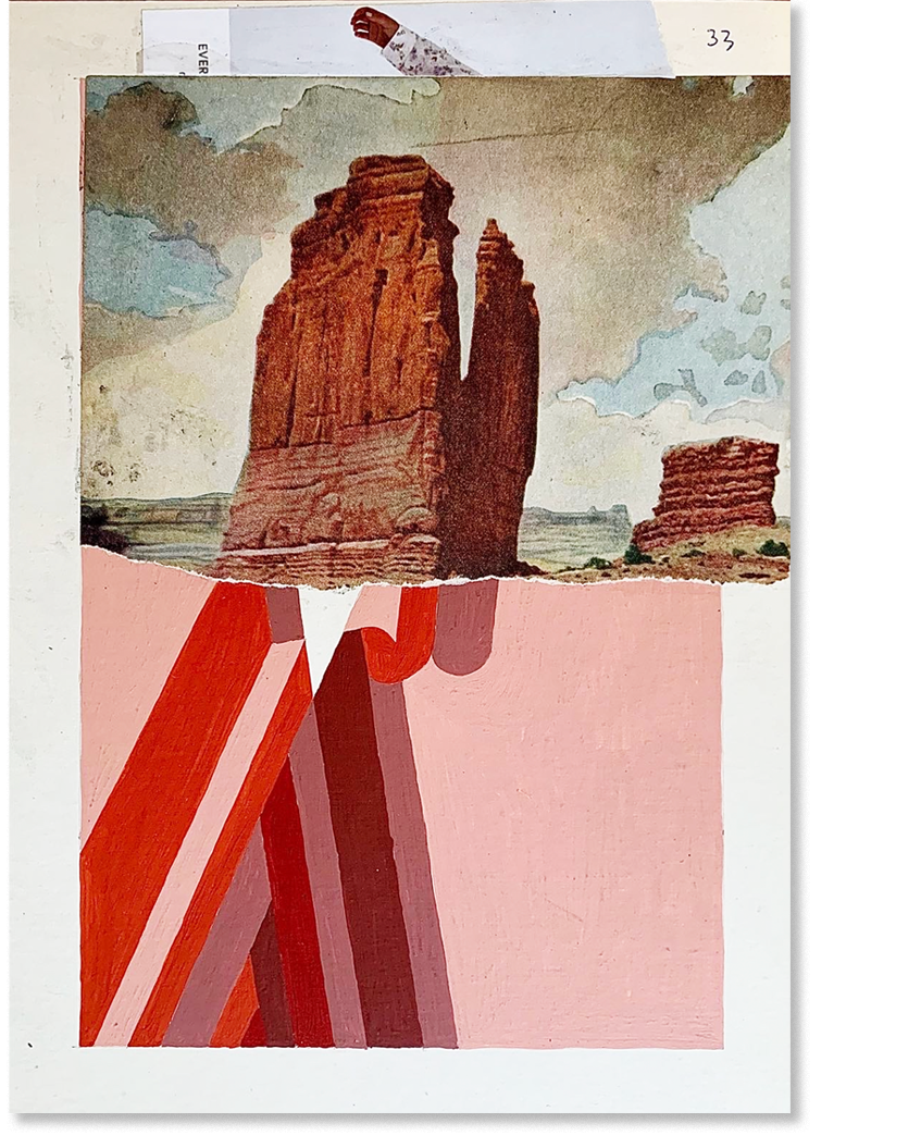 eveR{!, collage, 12.5"H x 10.5"W