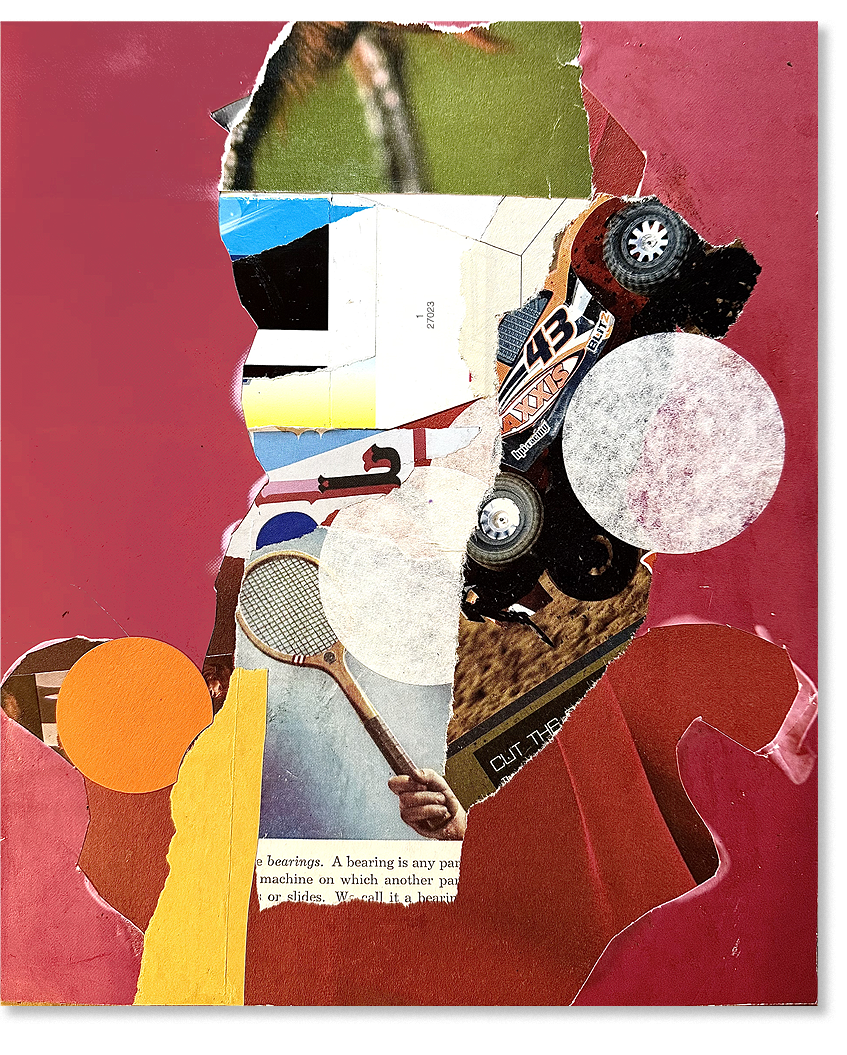 lot_ T3ry.frau d, collage, 12.5"H x 10.5"W