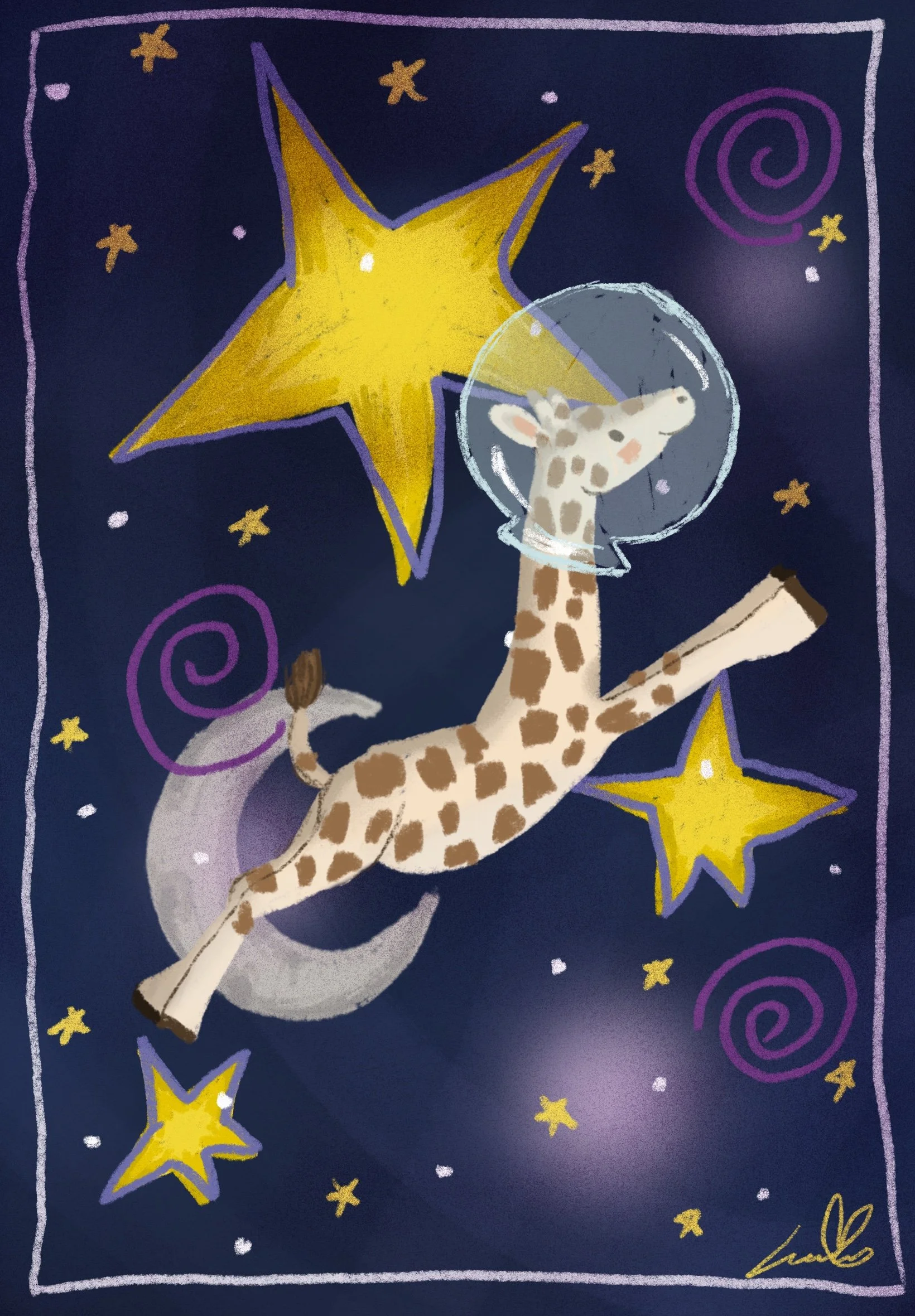 Over the moon