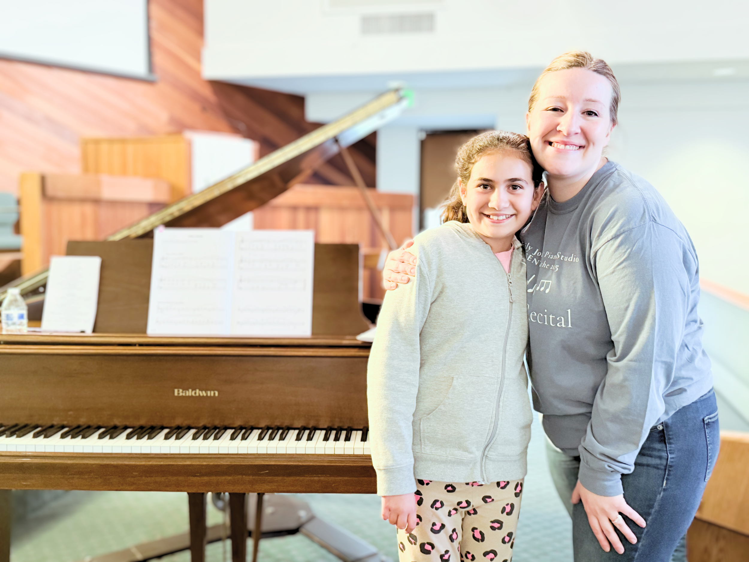 Emily and her student