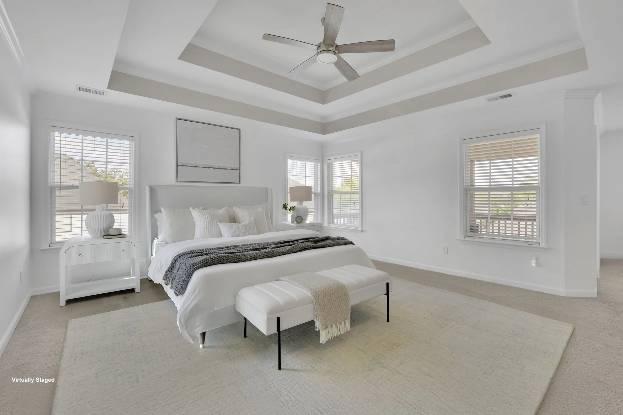 Staging was used to bridge imagination gaps and create emotional connection within seconds of viewing.
