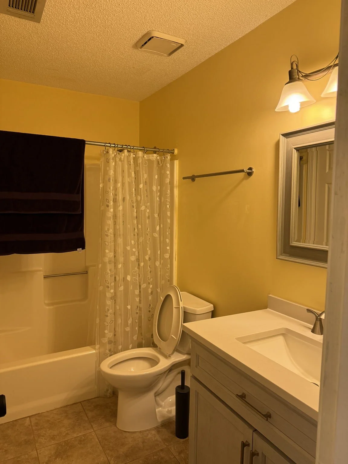 Lighting improvements, color changes, and light staging were needed.