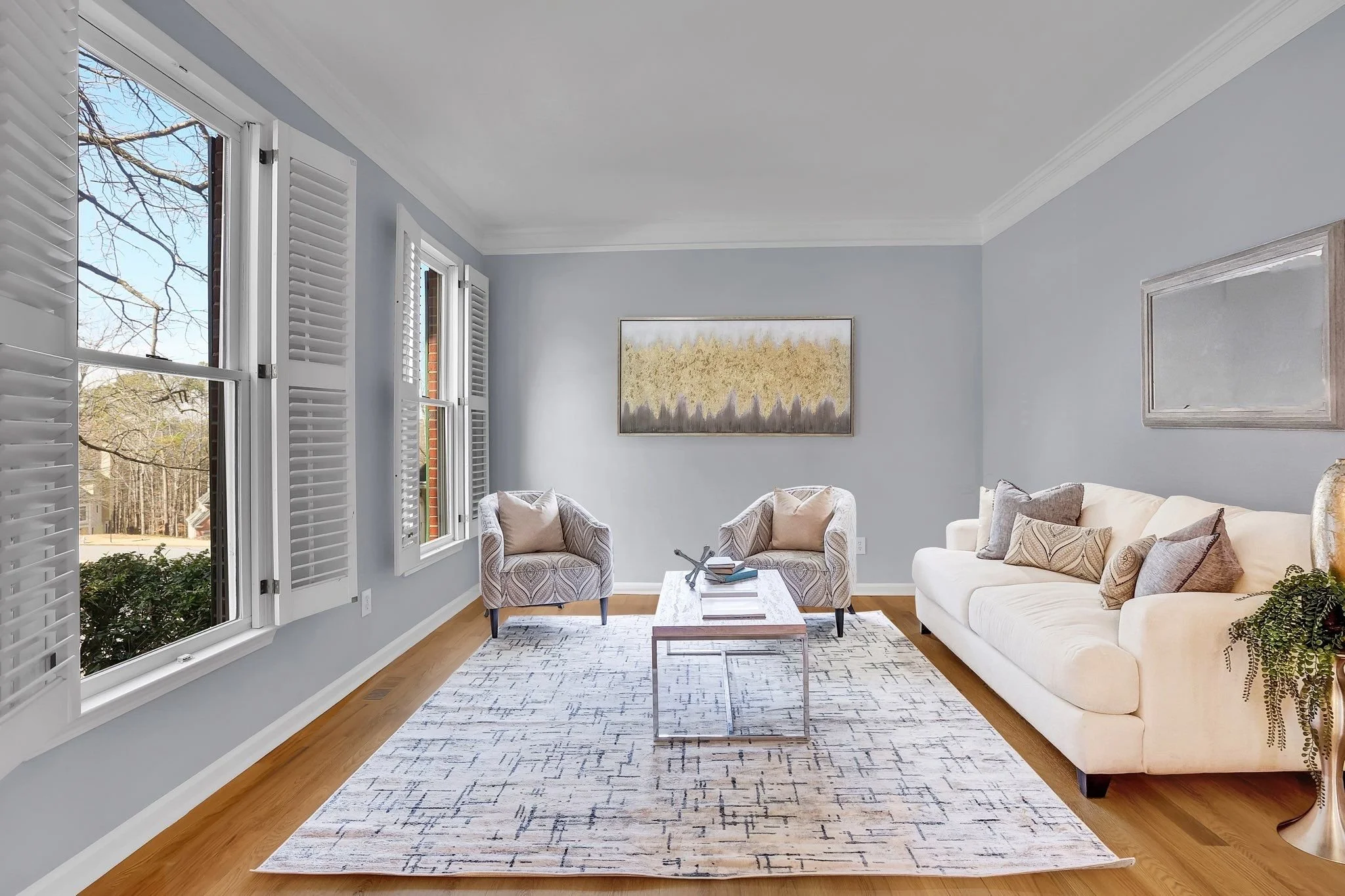 Through simple yet strategic enhancements, this space was elevated to feel more welcoming, polished, and aligned with buyer expectations from the moment they walk in.