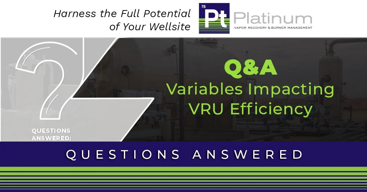 Vapor Recovery Unit Q&amp;A