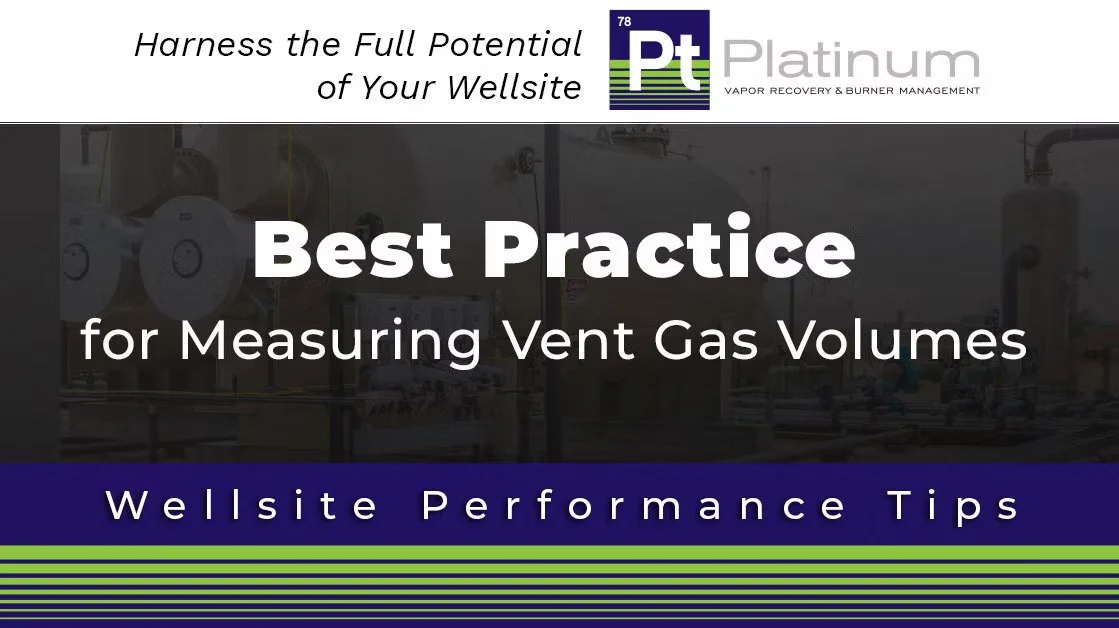 Best Practice for Measuring Vent Gas Volumes