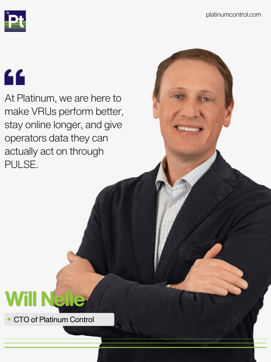 PRESS: Will Nelle Joins Platinum Control as CTO