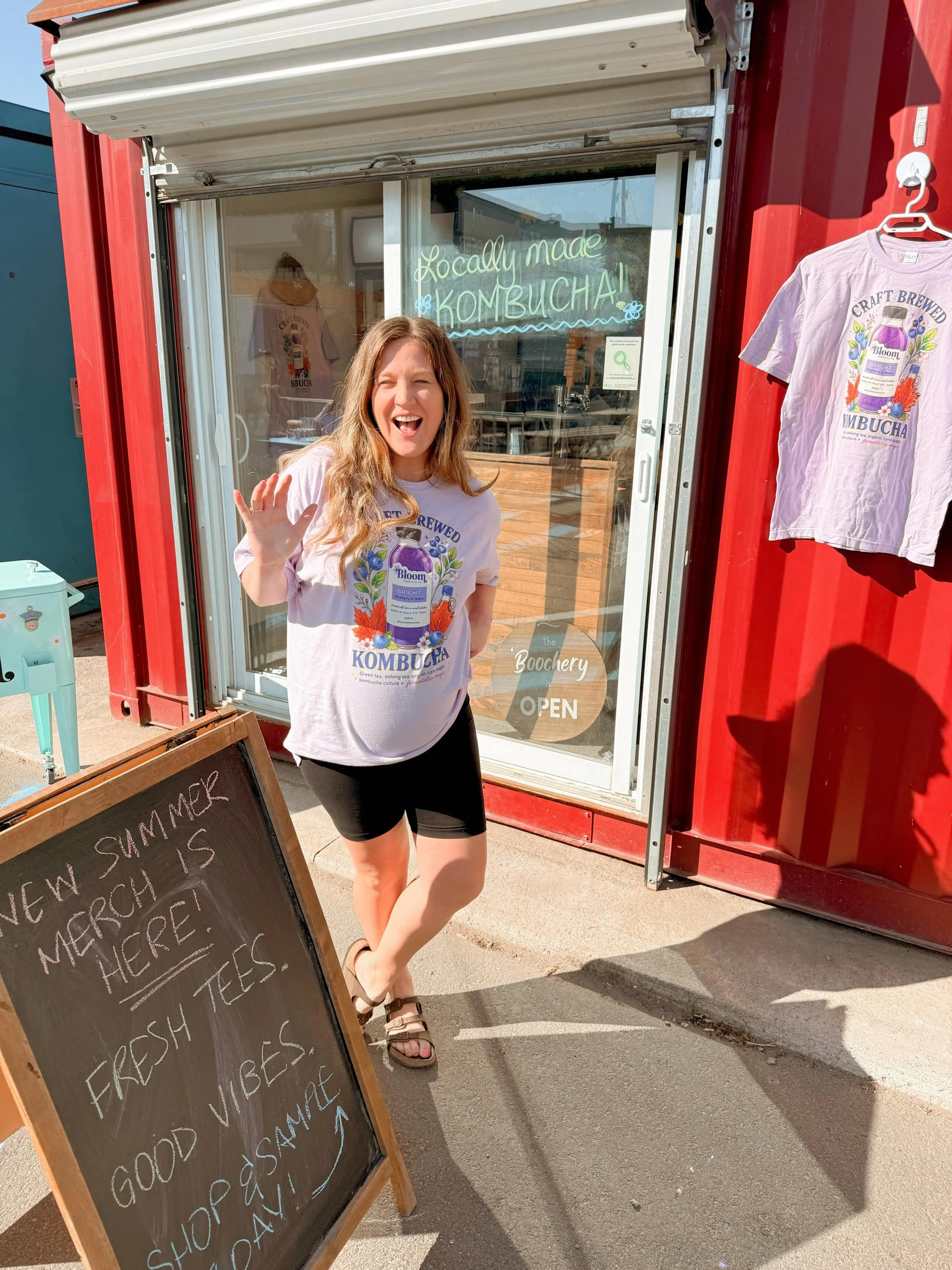 ☀️ THEY&rsquo;RE HERE! ☀️

Our brand new Bloom Kombucha tees have officially landed!

Soft, comfy, and featuring our vintage-inspired kombucha label design, these limited-edition shirts are perfect for market days, brewery visits, and showing off you