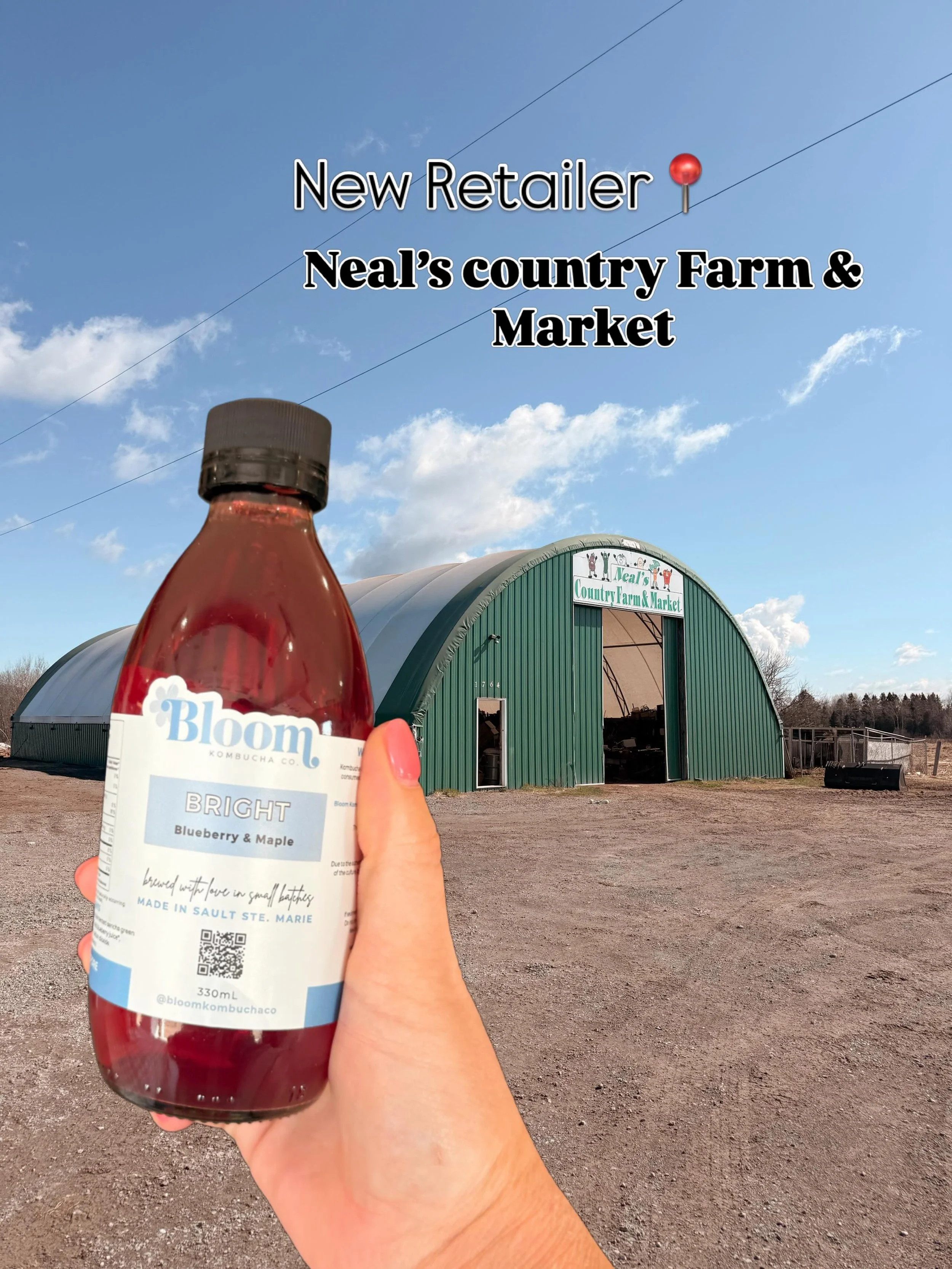 📍 New Retailer Alert 📍

You can now find Bloom Kombucha at @neals_country_farm_and_market_ 🌿✨

We&rsquo;re so excited to be stocked at this beautiful local spot filled with amazing products, fresh finds, and small business goodness. If you&rsquo;r