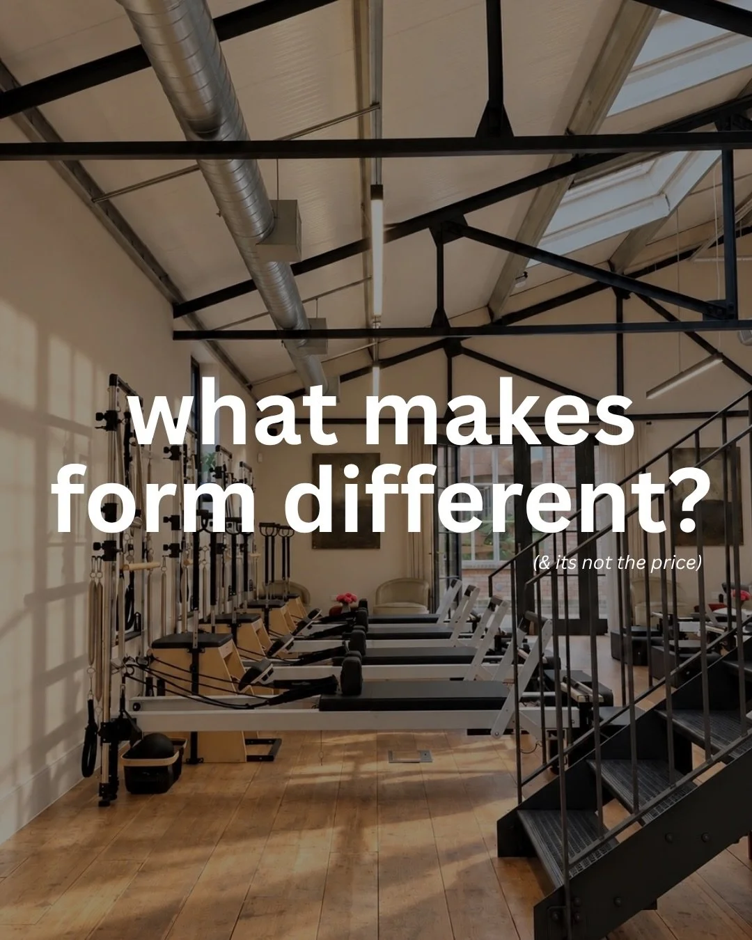 When there is a world of choice. How do you make the right one?

Don&rsquo;t let price dictate your decision.

Follow the link in our bio for our current Intro Offers. 

#formpilatesstudio #pilatesinkew #kewvillage #buckinghamshirepilates #pilatesinb
