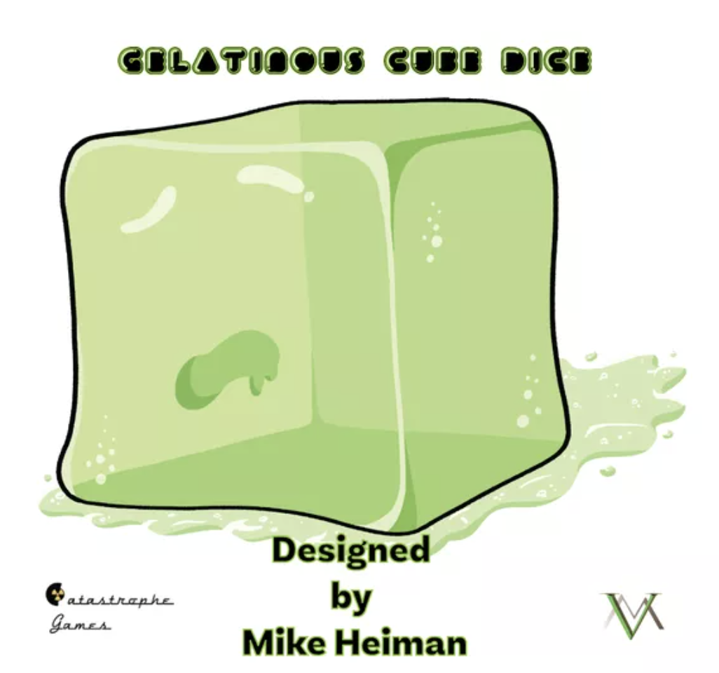 Gelatinous Cube Dice