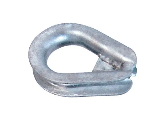 Galvanized Gusseted Heavy Duty Wire Rope Thimble