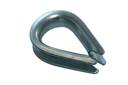 Galvanized DIN 6899 Type B Thimble