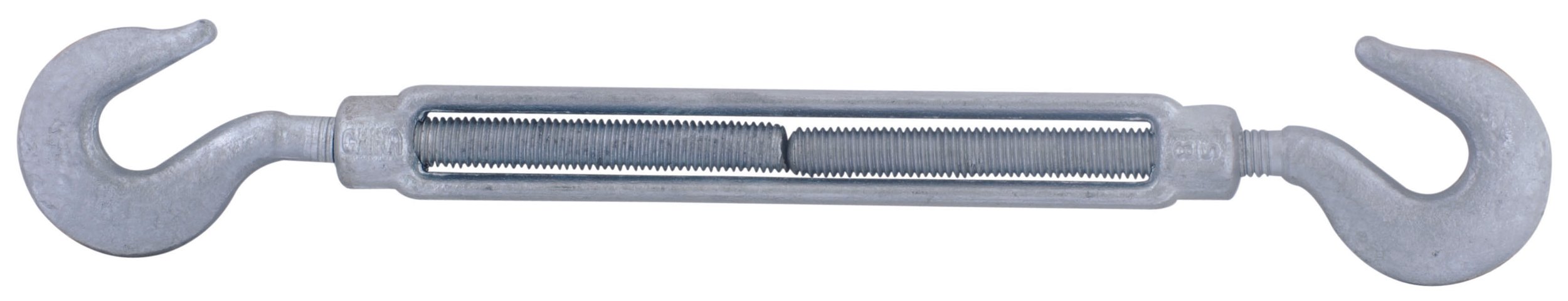 Hot Dip Galvanized Drop Forged Turnbuckle Hook &amp; Eye, Hook &amp; Hook