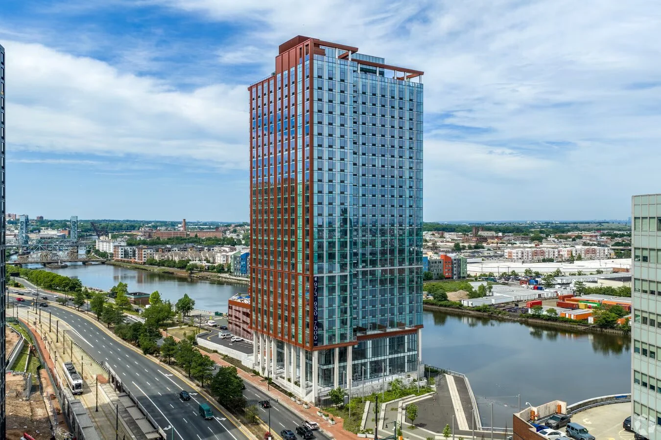 Newark’s first waterfront rental tower brings 333 apartments and a pool deck