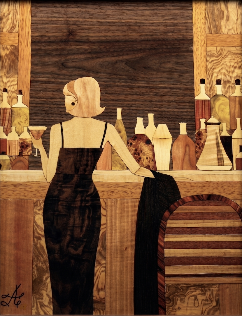 Woman In Bar
