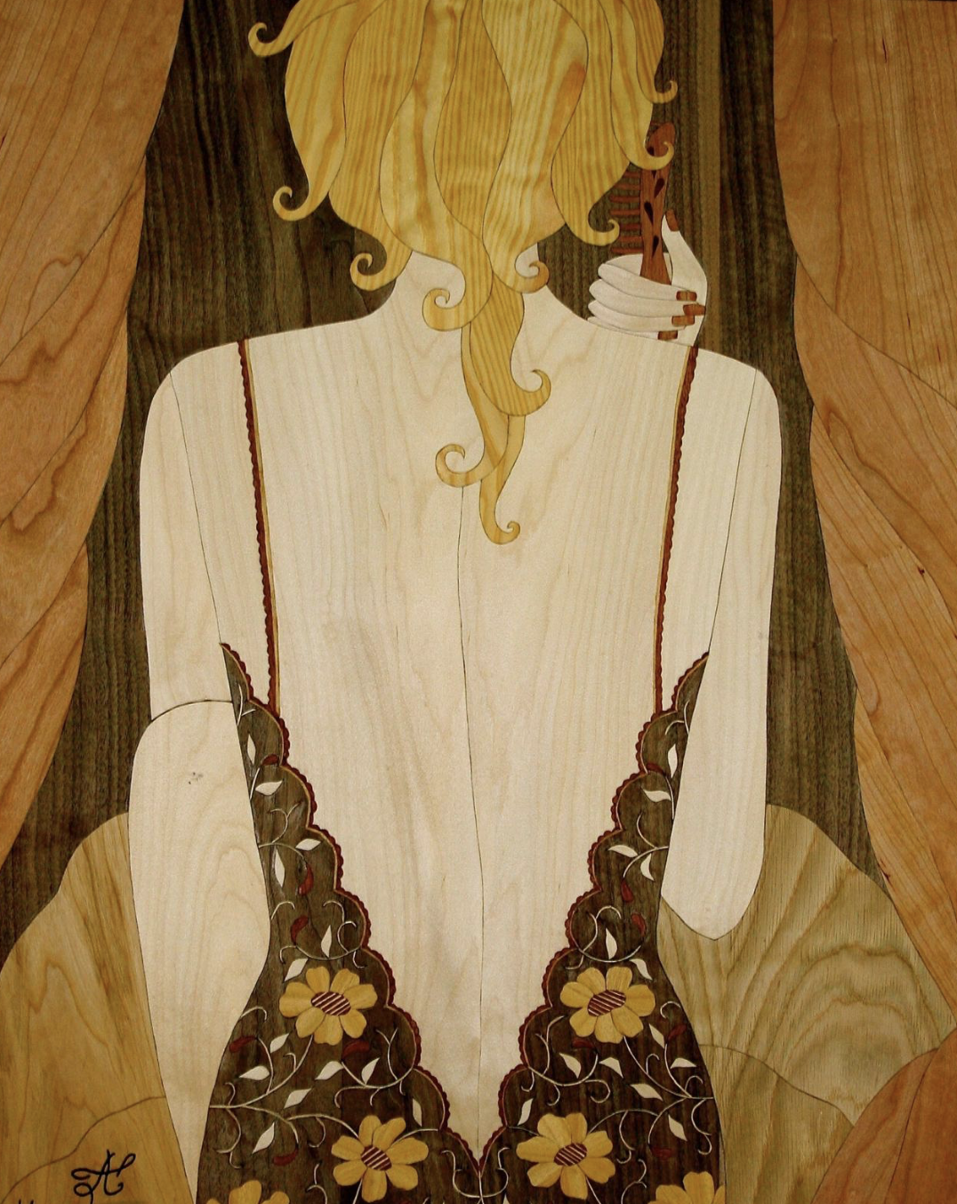 Woman in Lace