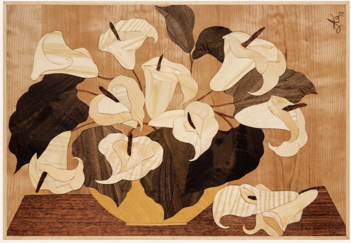Callas in Yellow Vase