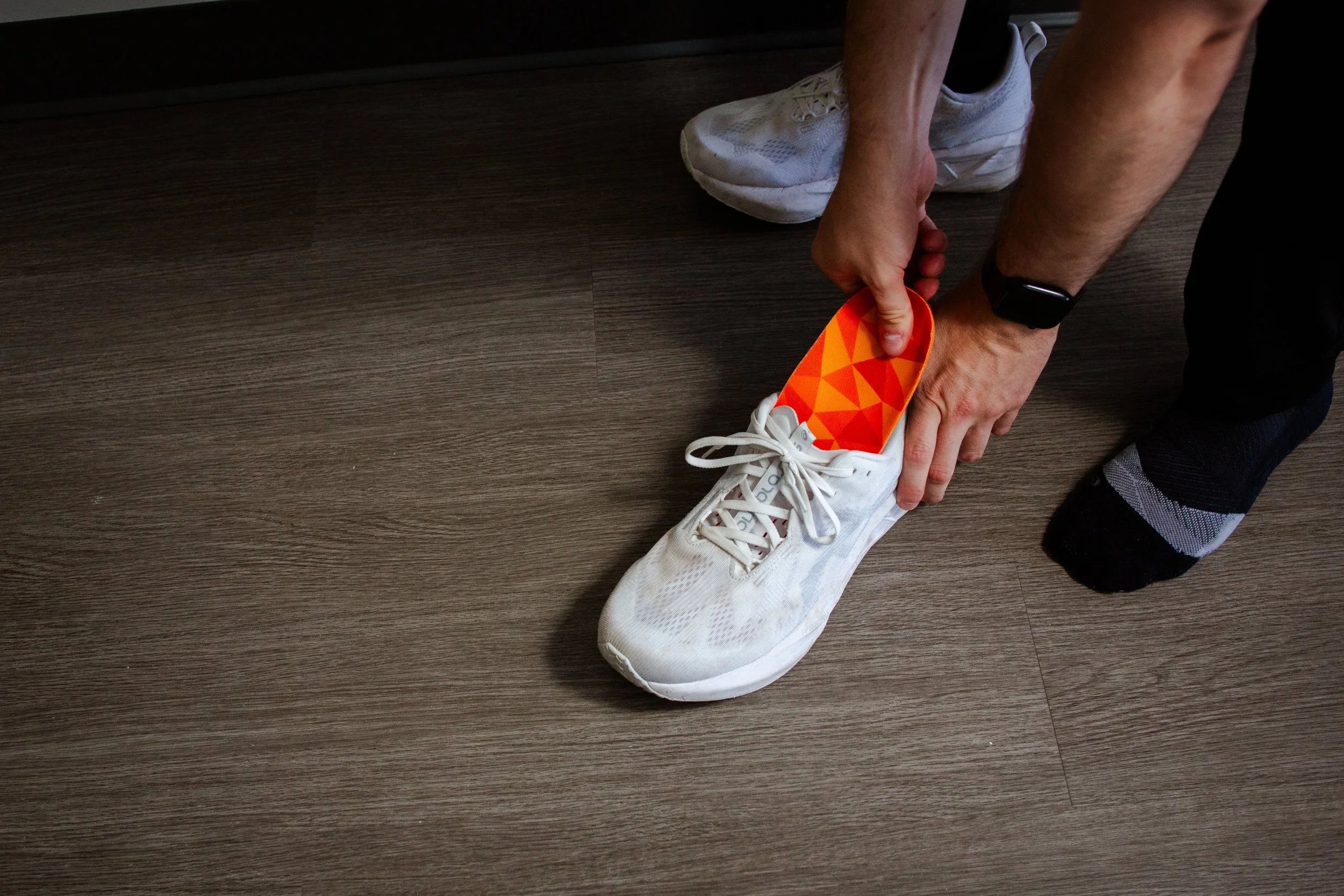 podiatrist prescribed custom orthotics