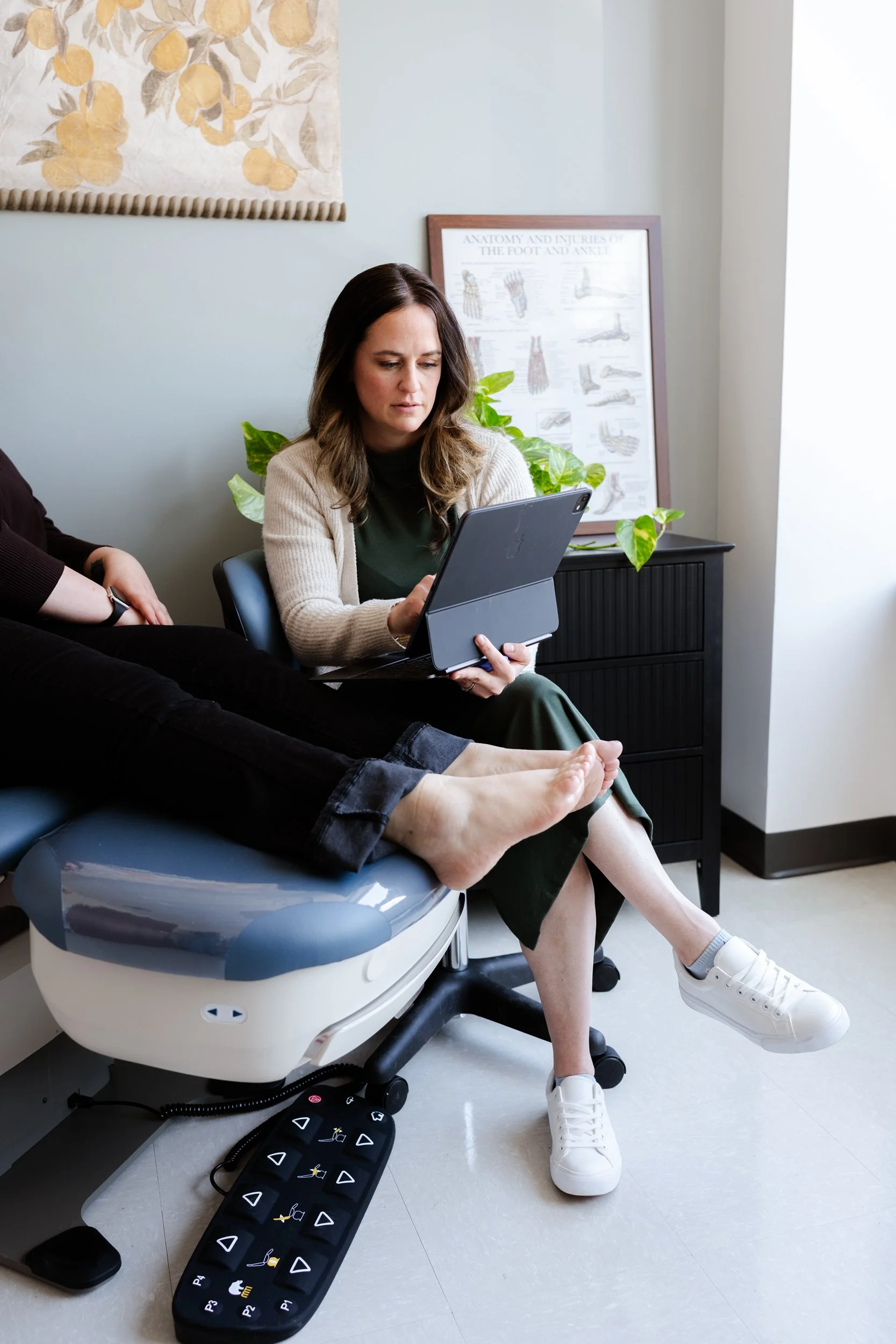 podiatry exam Dr Cate Stark Portsmouth NH