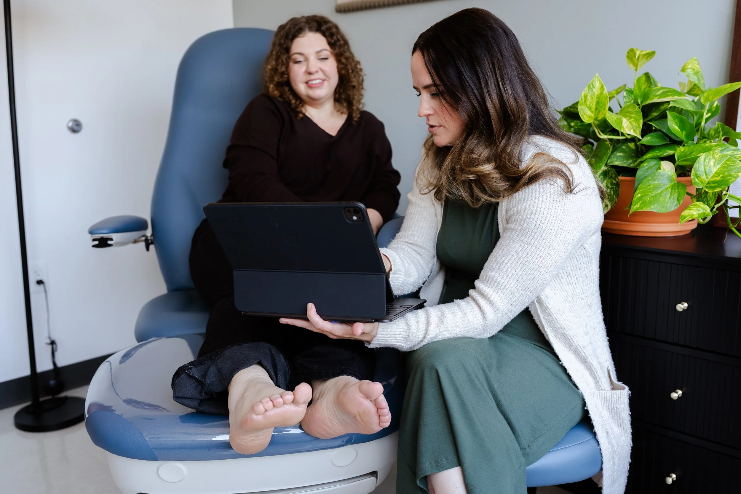 podiatry exam Dr Cate Stark Portsmouth NH