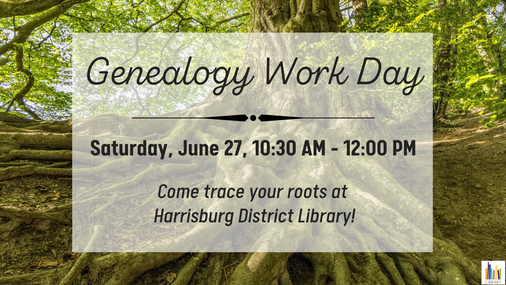 Genealogy Work Day
