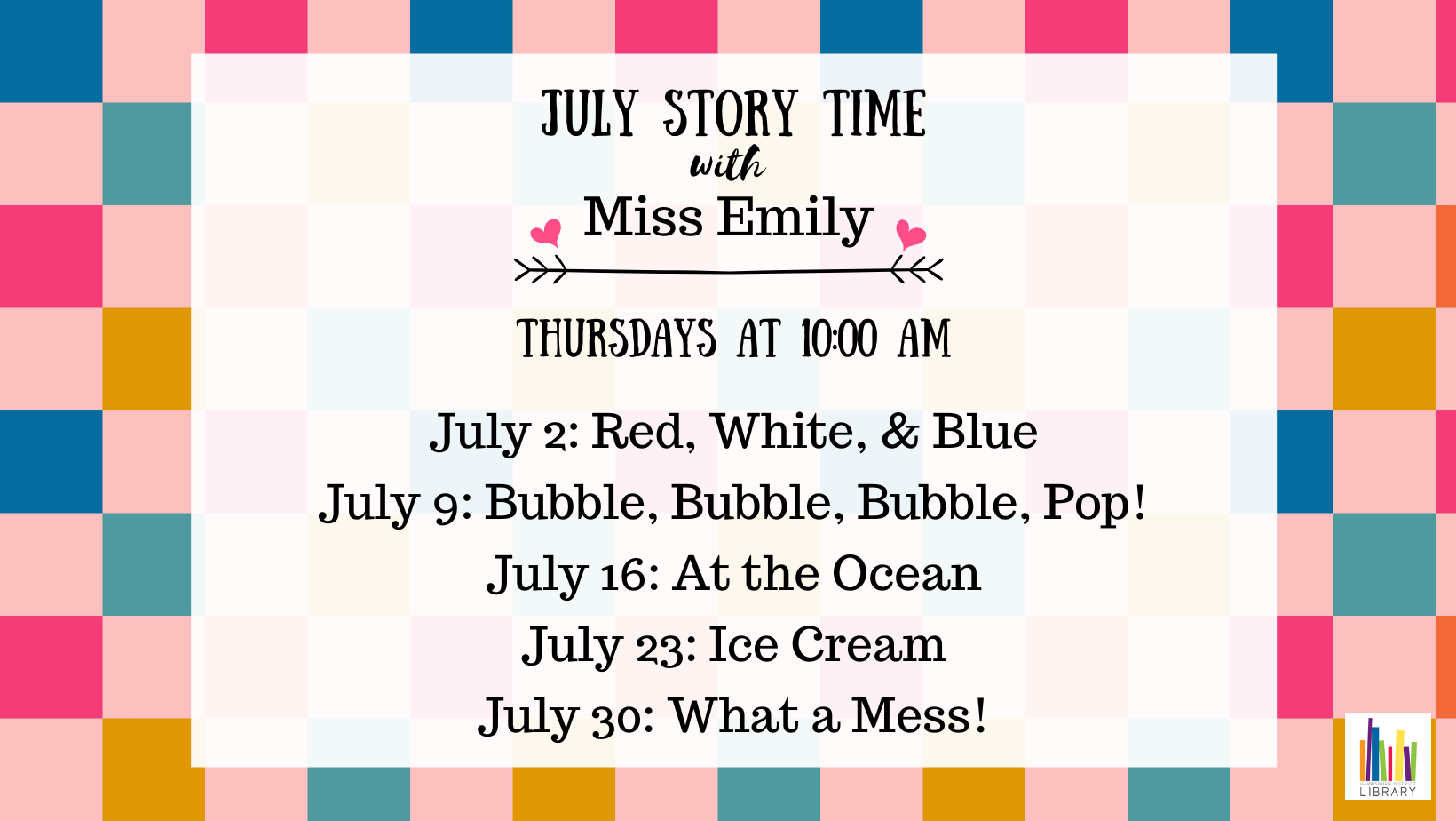 Story Time - July 30