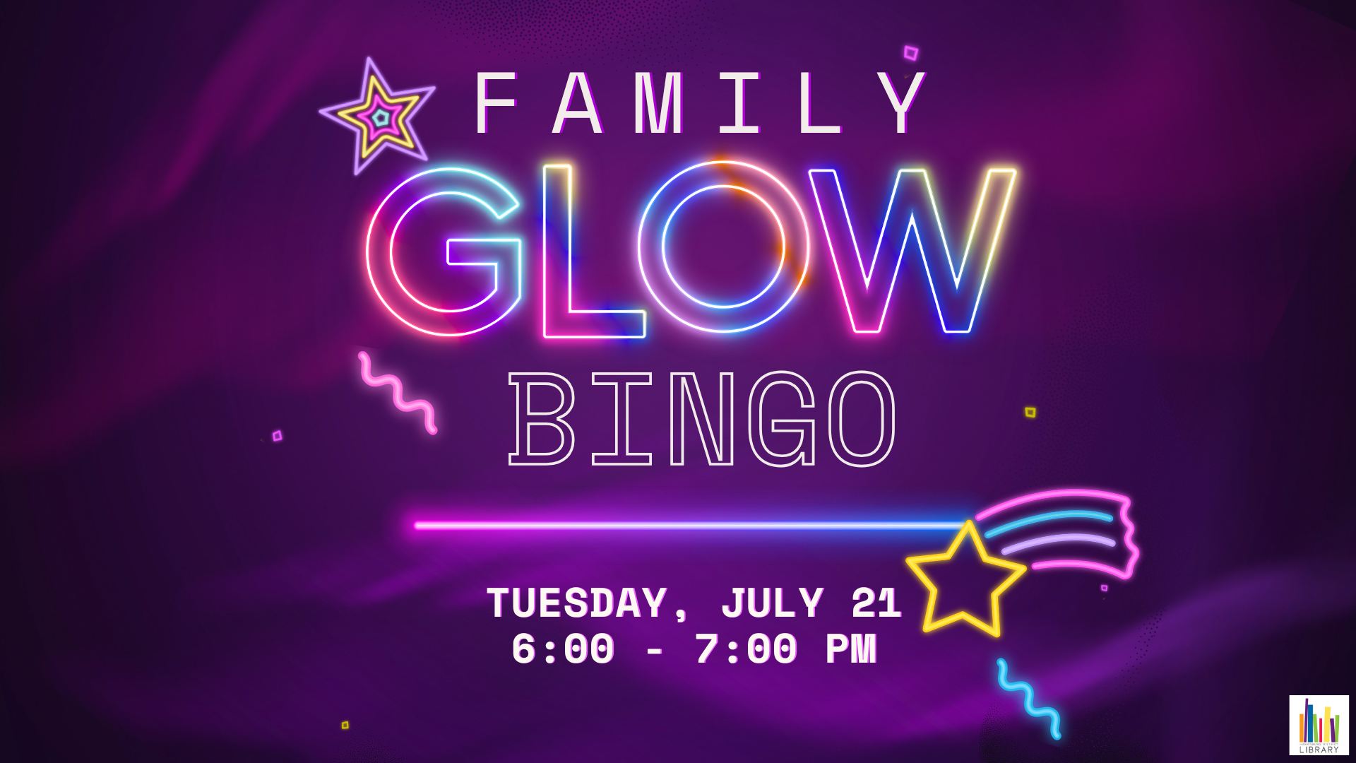 Family Glow Bingo