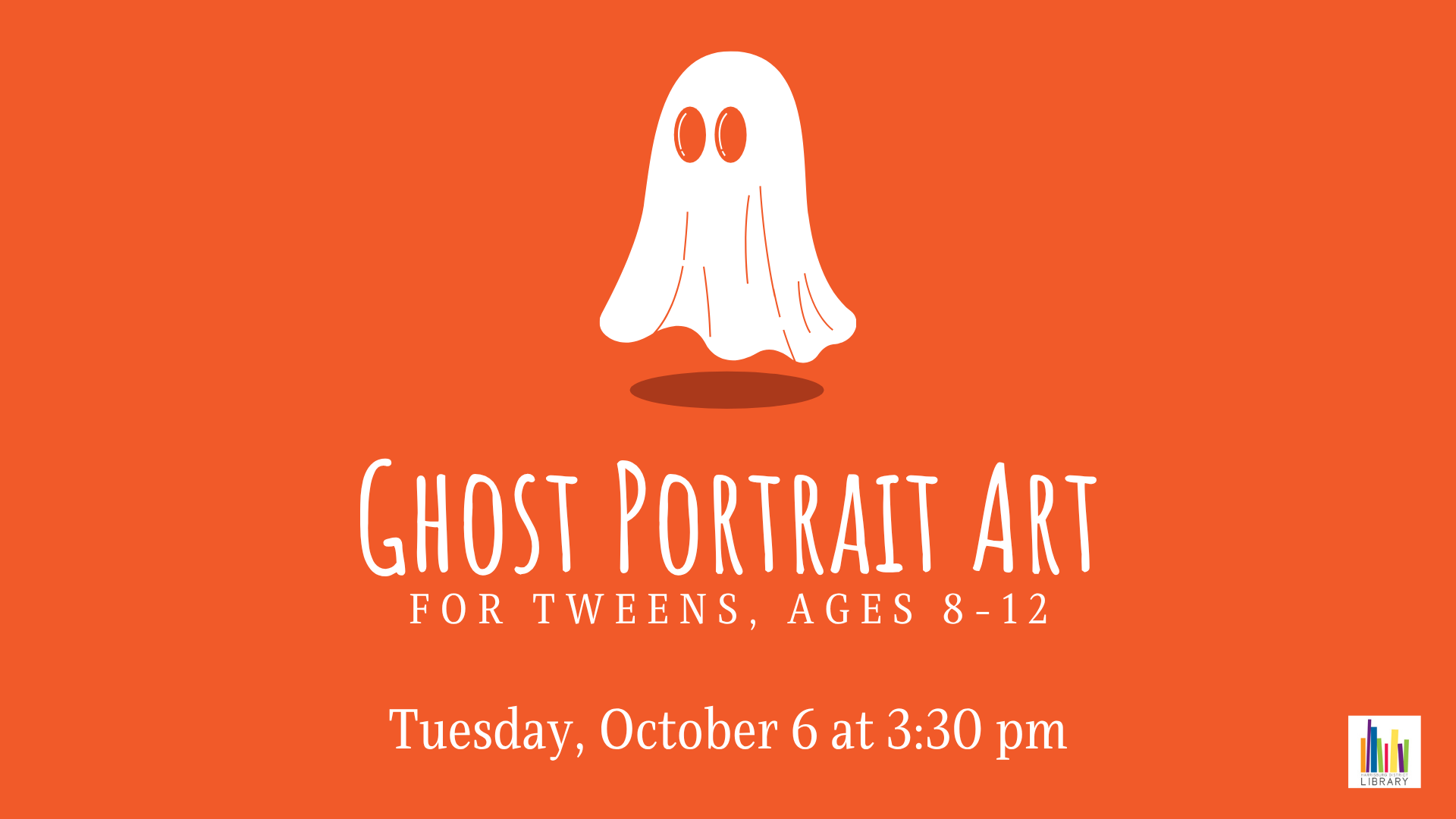 Ghost Portrait Art for Tweens