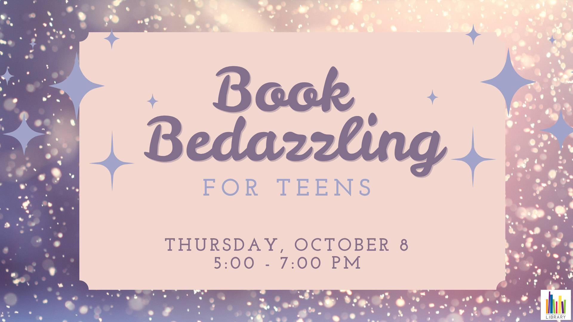 Book Bedazzling for Teens