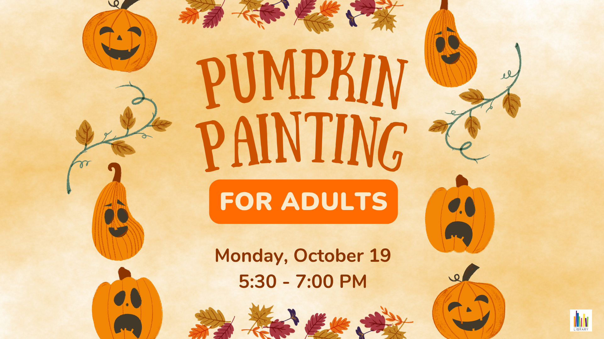 Pumpkin Painting for Adults