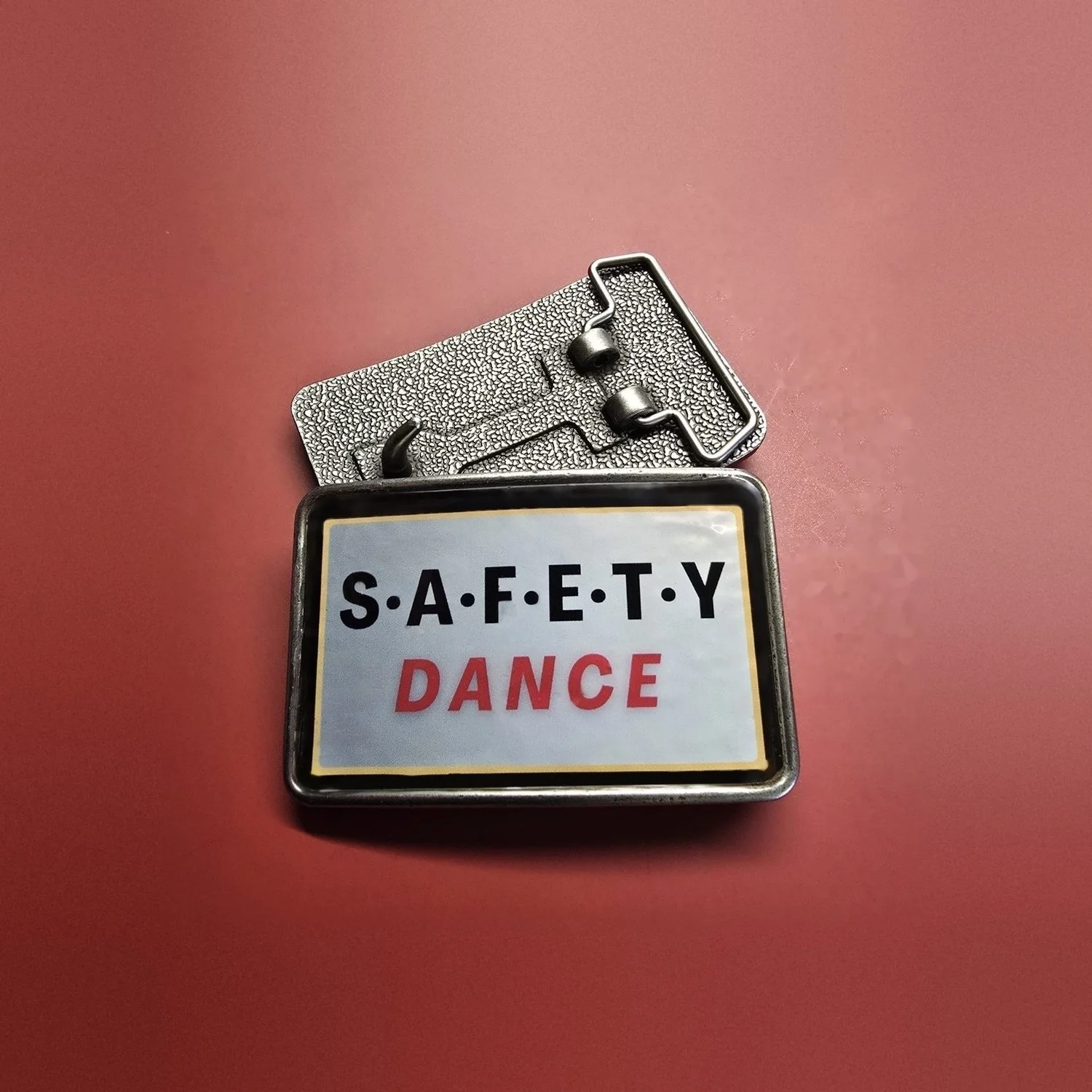 Safety Dance Belt Buckle