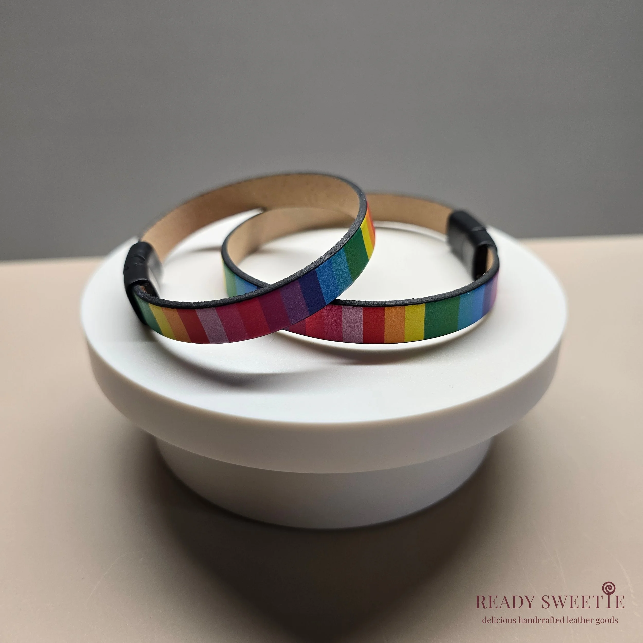 Rainbow bracelets with back magnetic clasp (1) (2).jpg
