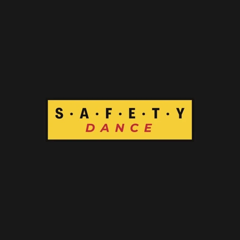 Safety Dance bumper sticker