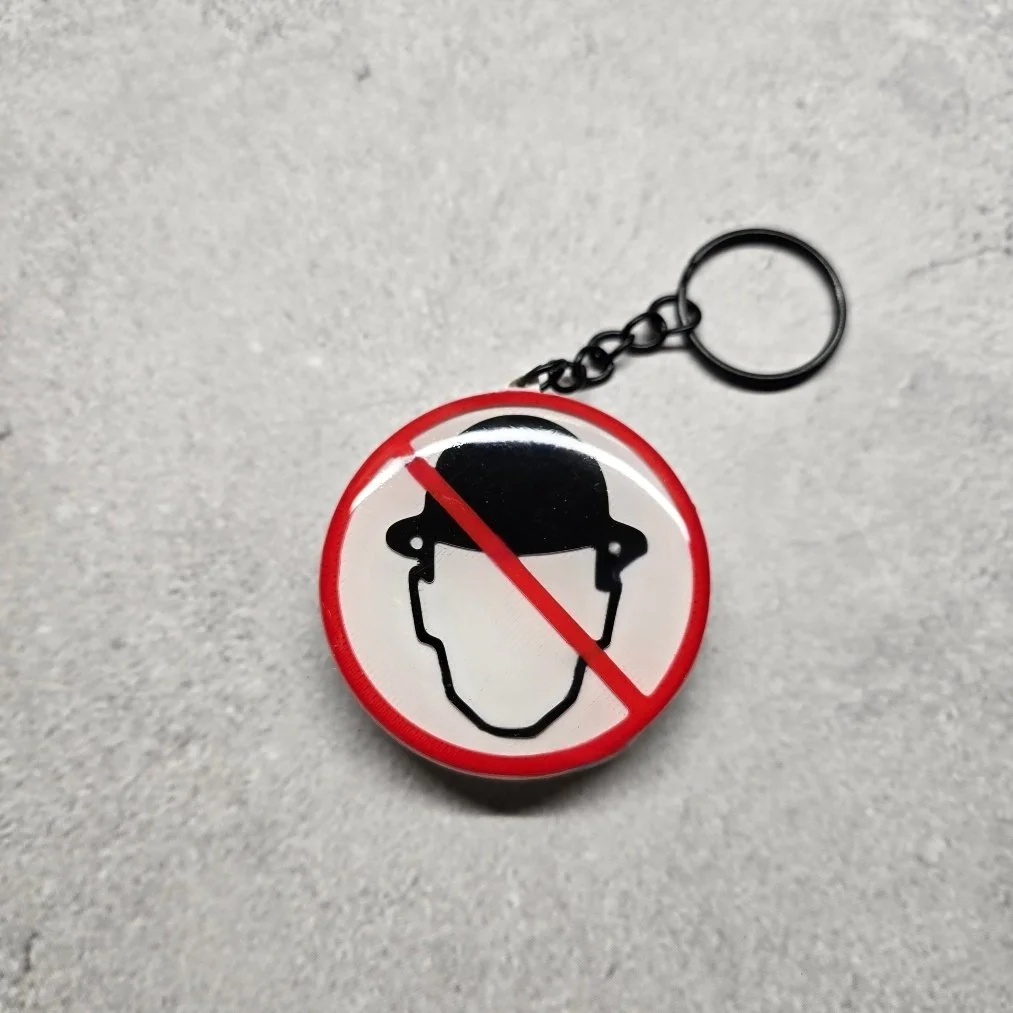 3D printed MWH logo keychain