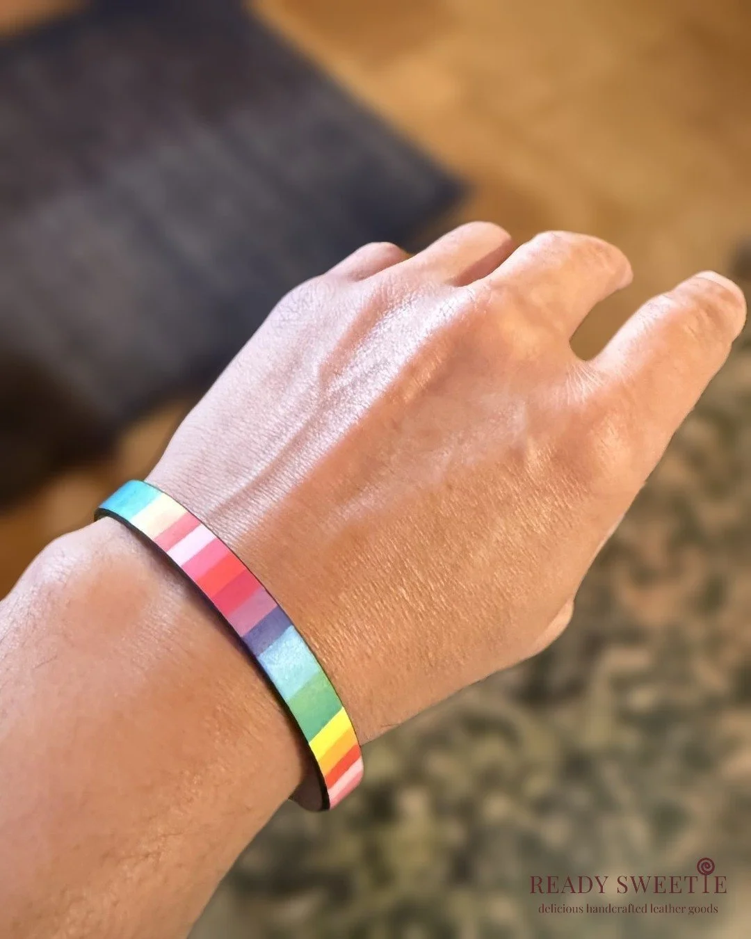 Rainbow_leather_blurred_4x5_v3 on wrist watermark.jpg