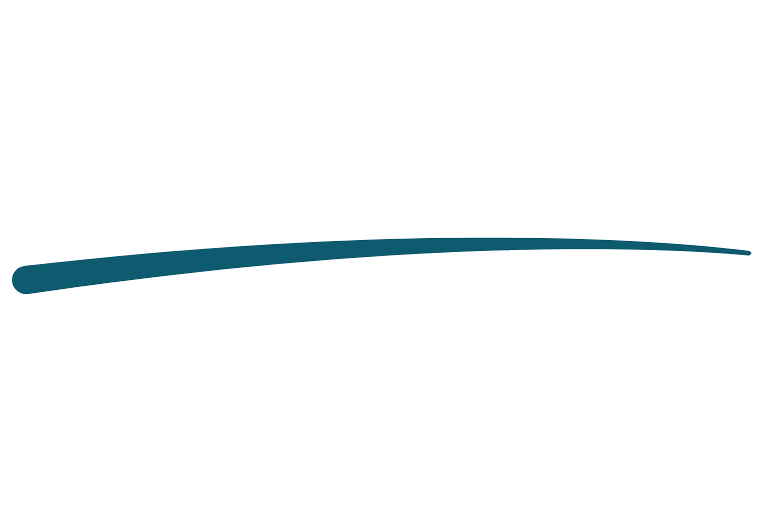 A stylized wave graphic in black and teal colors.