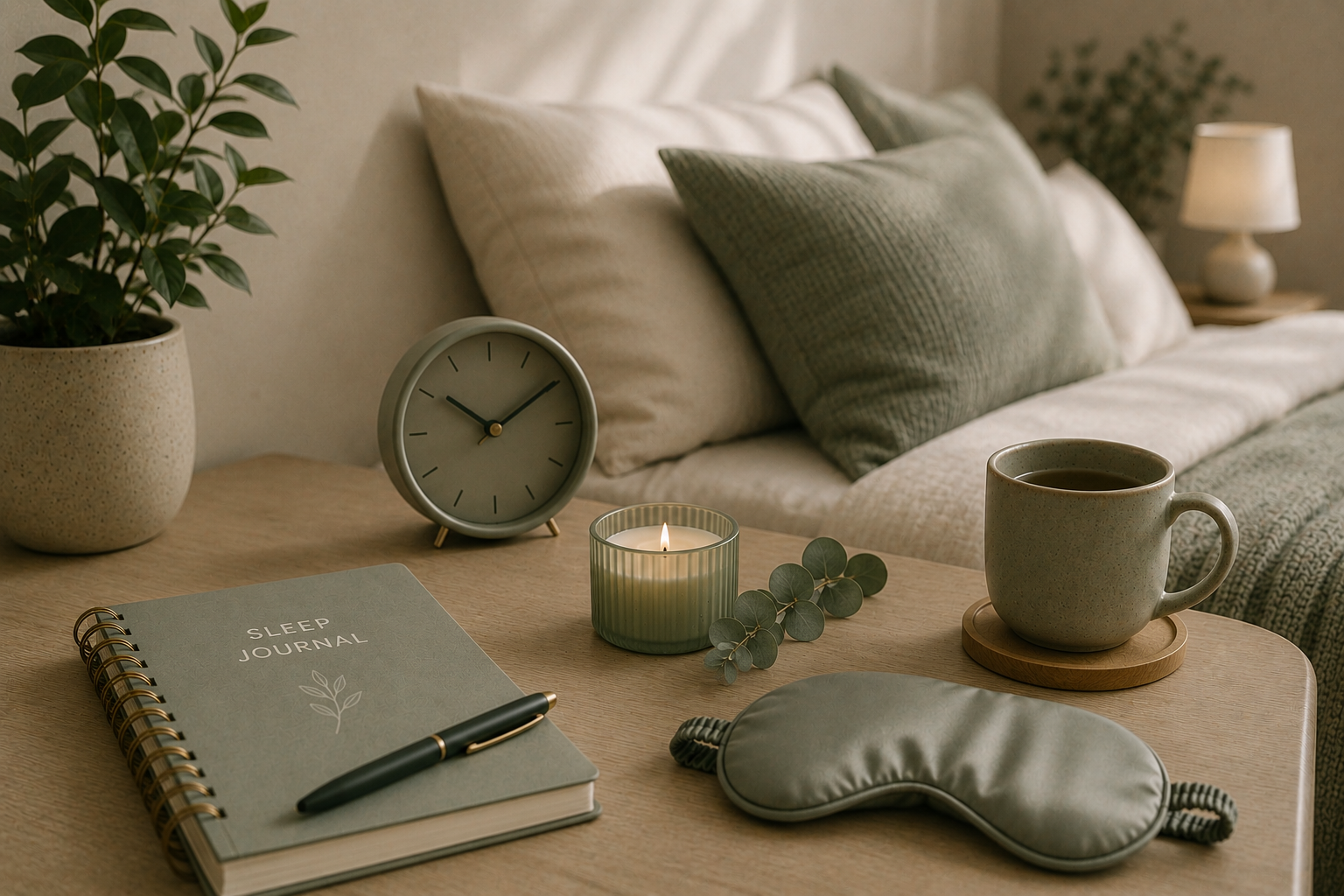 Insomnia support sleep illustration