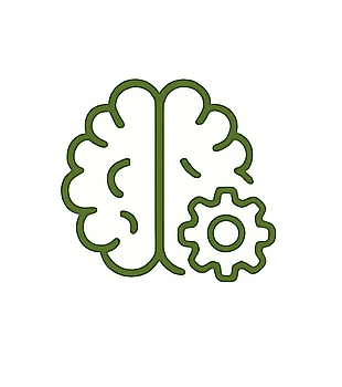 Brain illustration representing cognitive health and neuropsychology