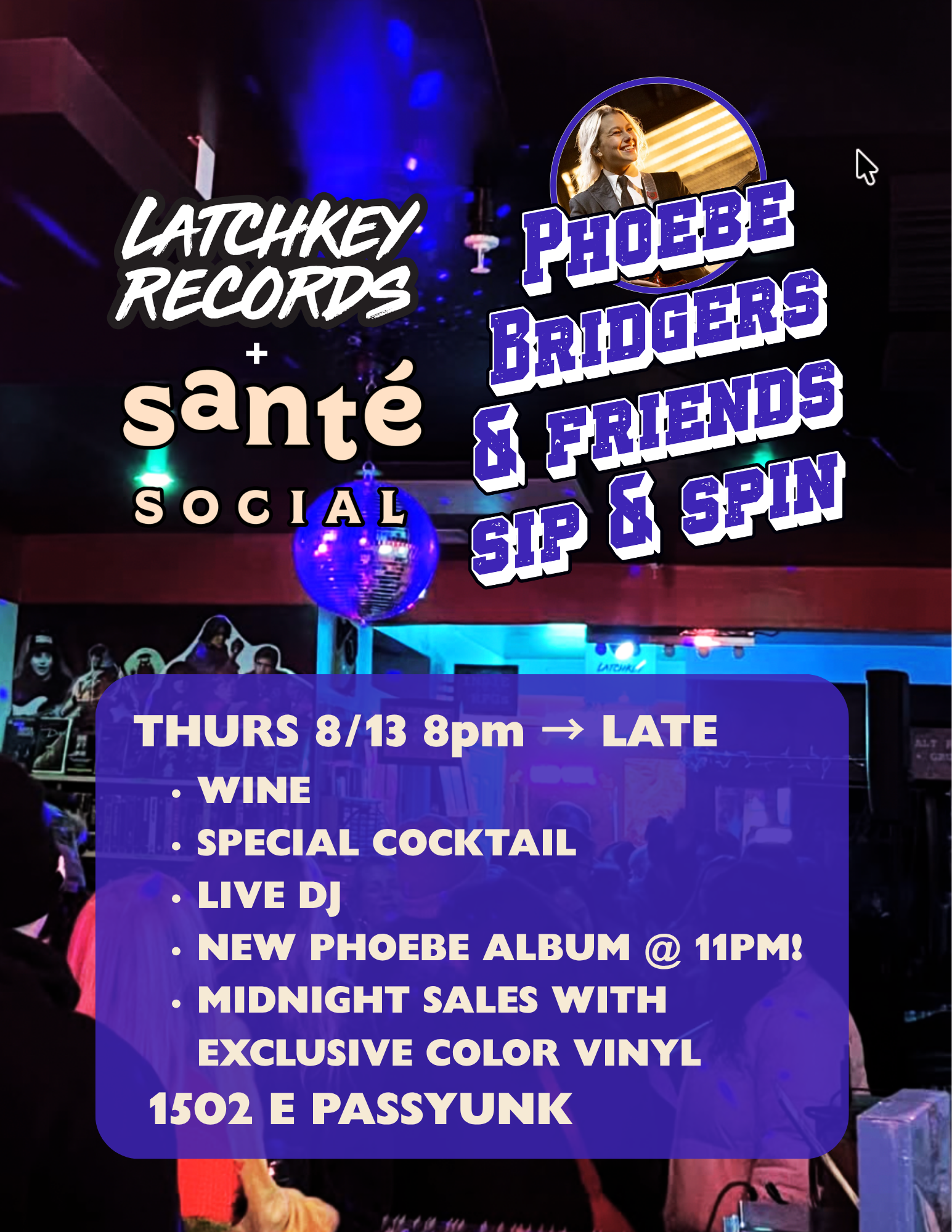 Santé Social at Latchkey Records