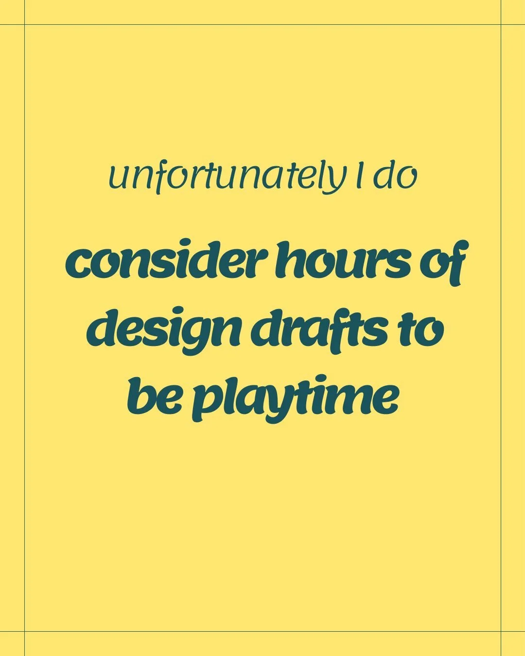 Unfortunately I do&hellip; or fortunately? 🤔 

Had to hop on this trend as a great way to continue introducing myself as a designer!

Let me know which of these you resonate with, or what made you say &ldquo;oh thank goodness!&rdquo; 😅 

#Unfortuna