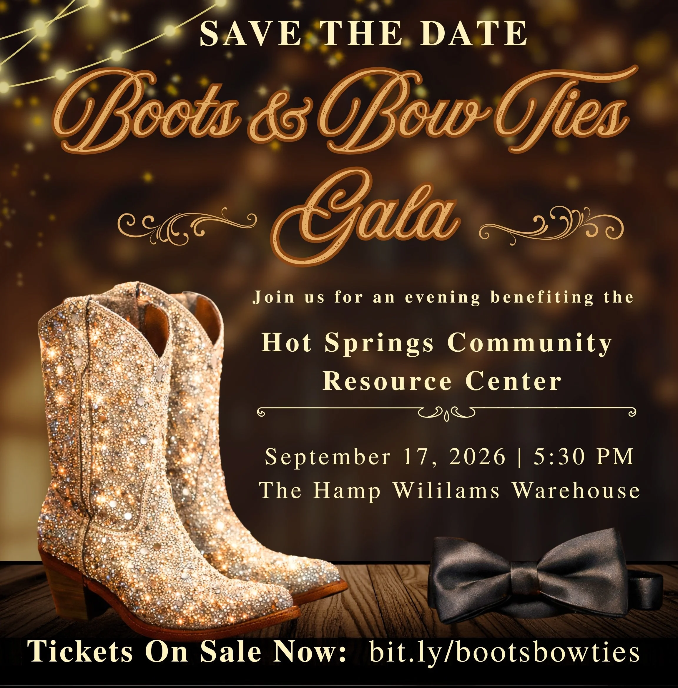 Boots and Bow Ties Gala September 17 2026