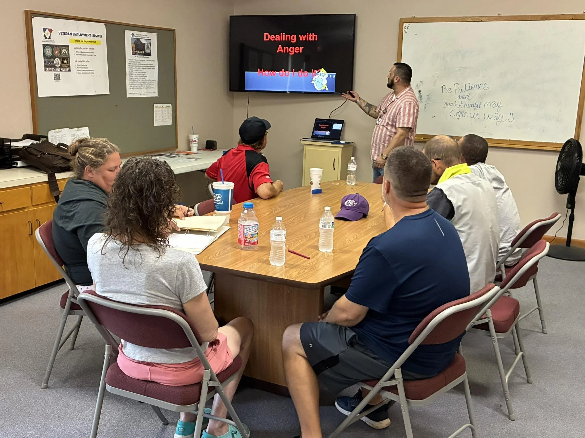 Emotional Intelligence class at the CRC