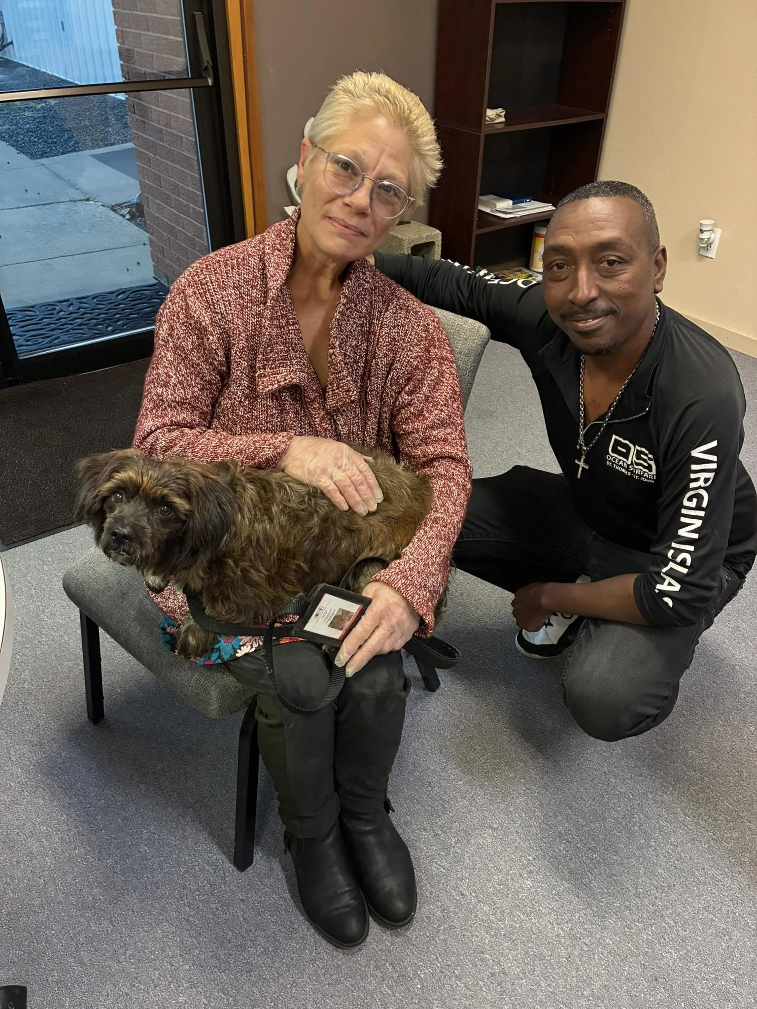 Boyce helps guest of the CRC