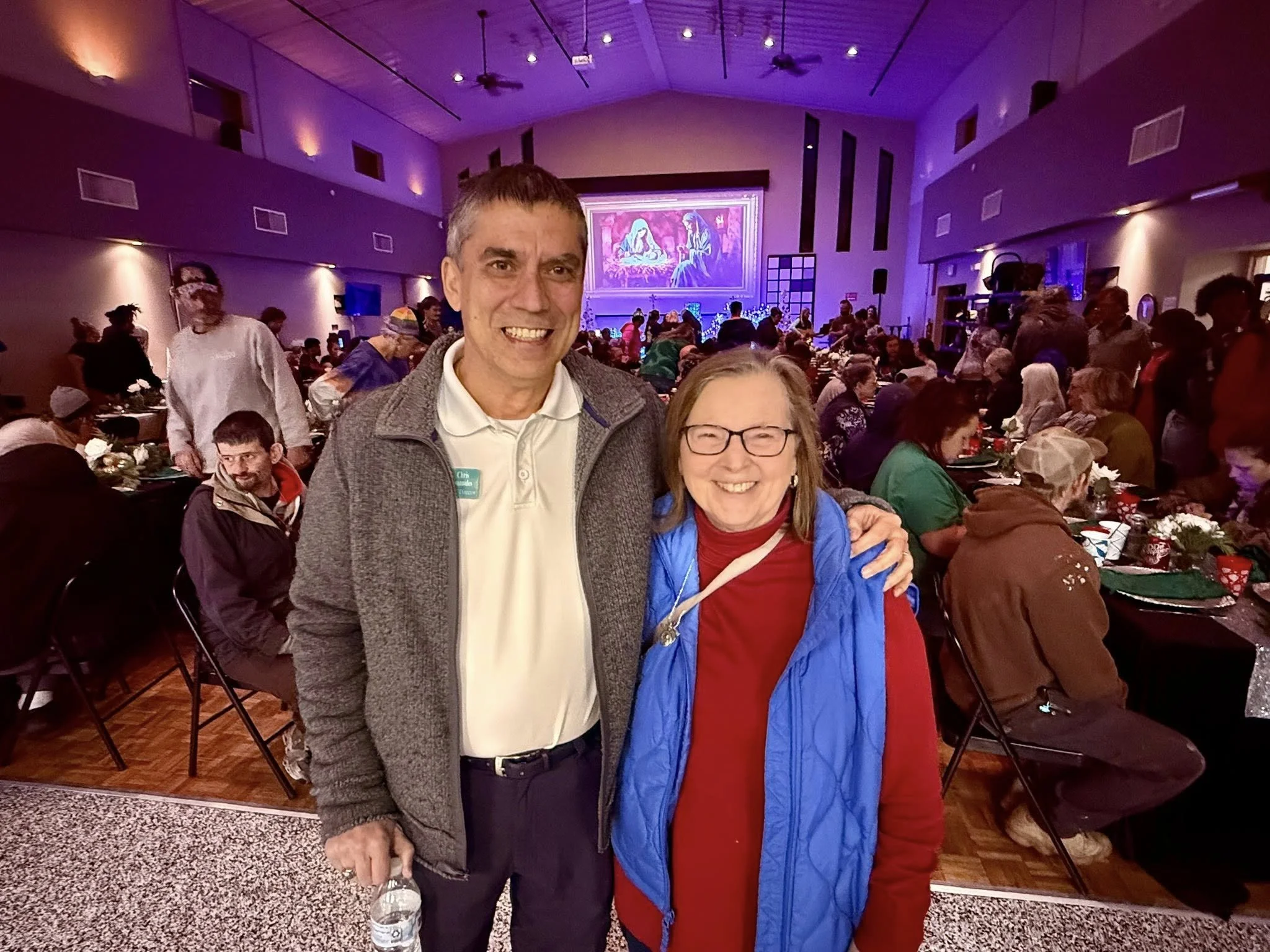 Seat at the table holiday dinner event