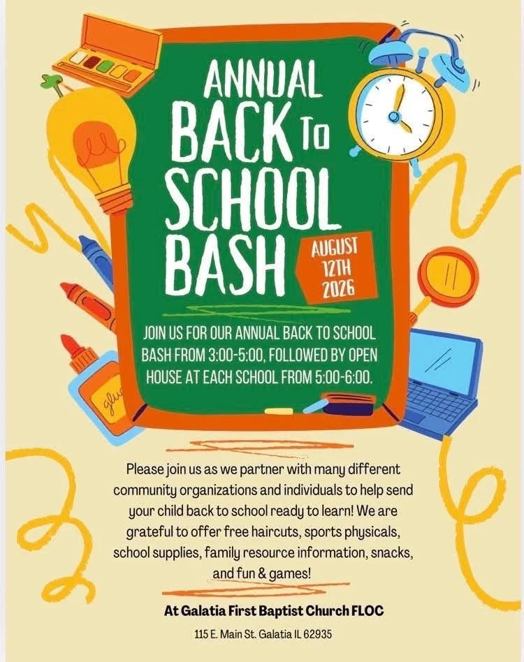 Galatia’s Annual Back-To-School Bash!
