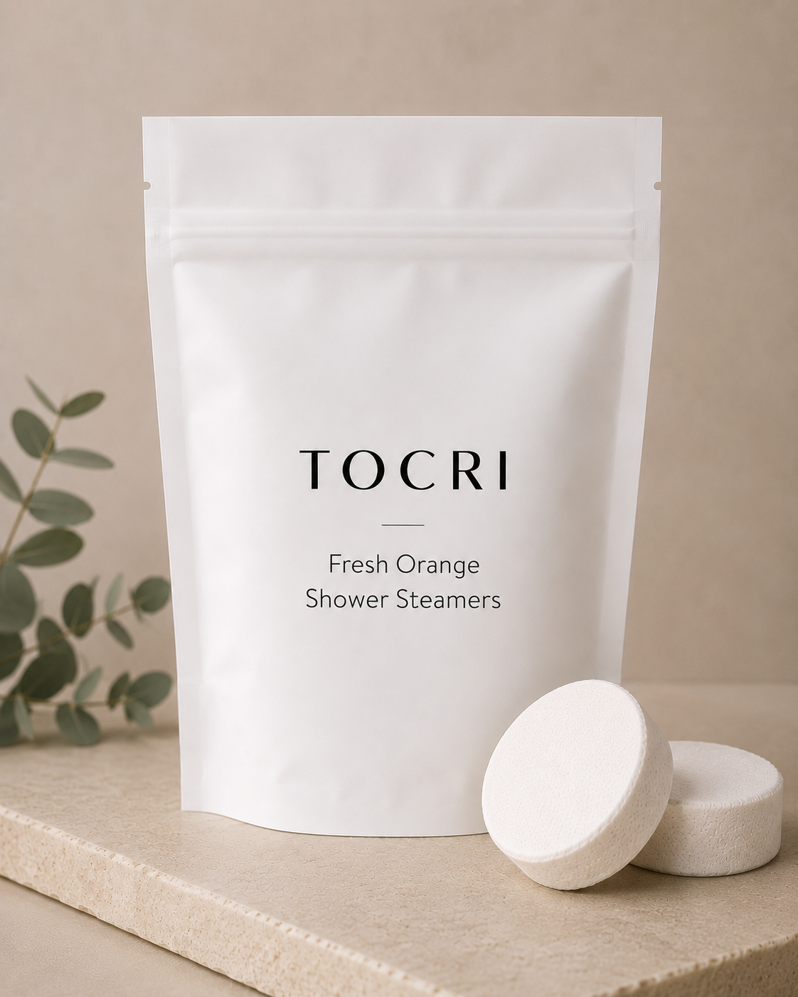 TOCRI Fresh Orange Shower Steamers