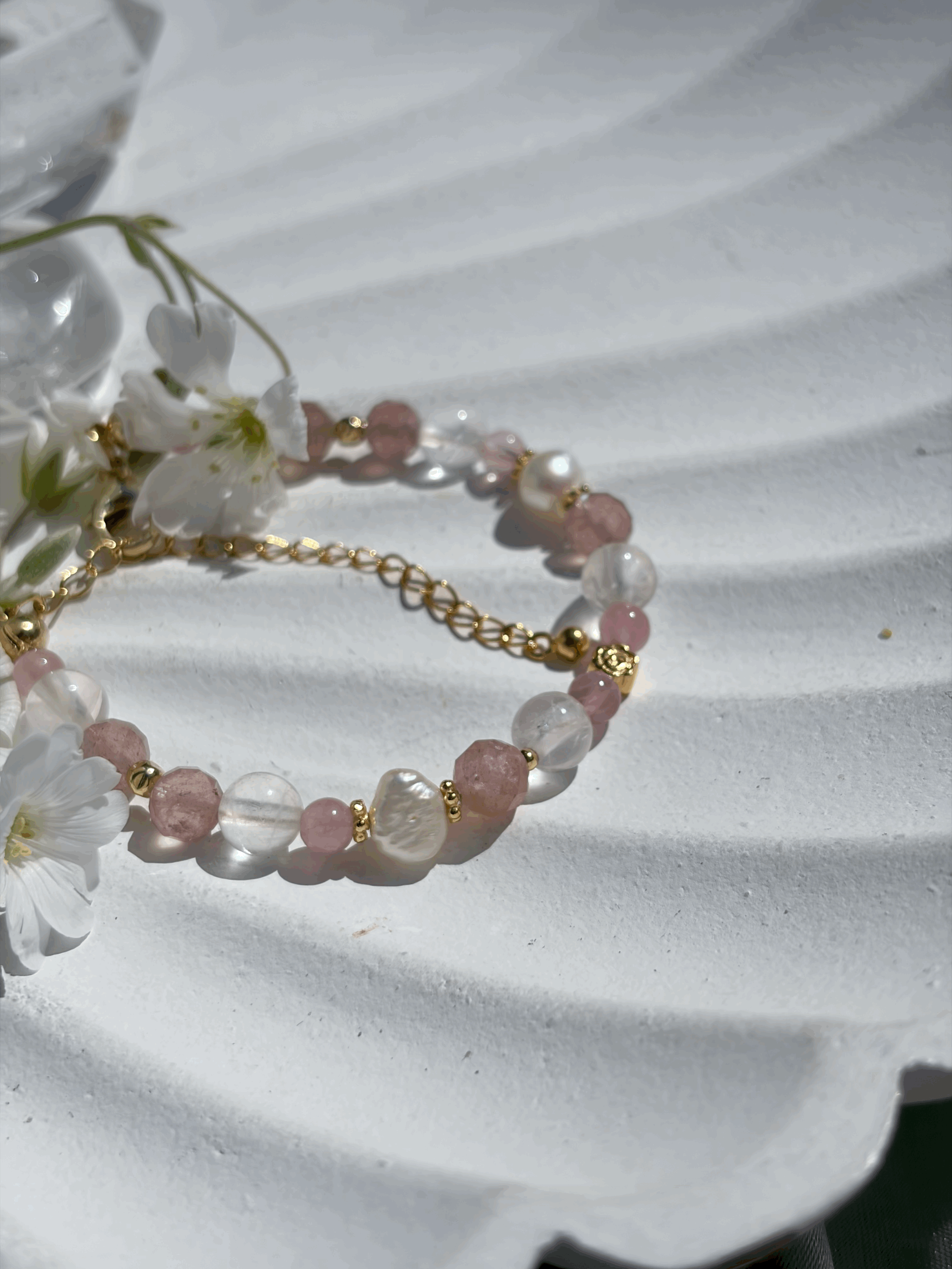 Veluna - Blüte der sanften Liebe - Armband