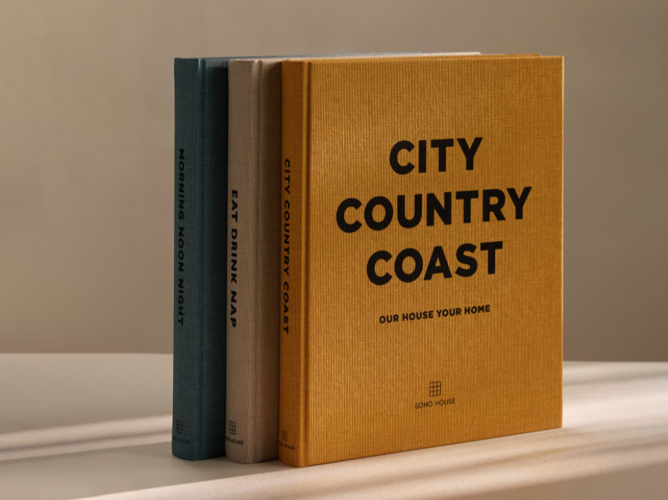 Soho House Book Trio: £90/£70