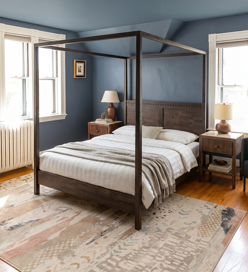 Where to start when furnishing a bedroom