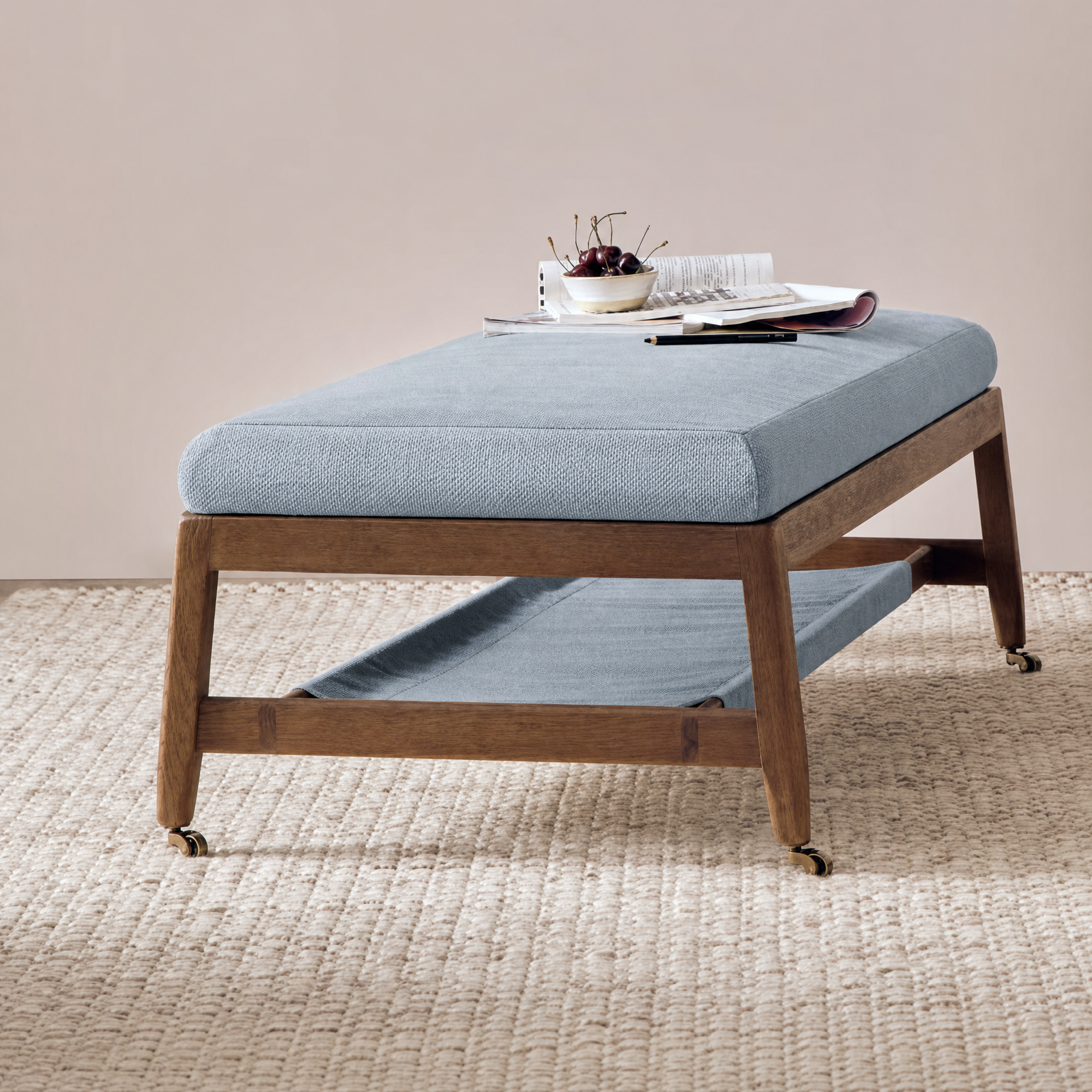 Loaf, Slingshot Coffee Table, Birthday Candle Blue: £1195